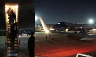 Trump’s Davos-Bound Jet Turns Back