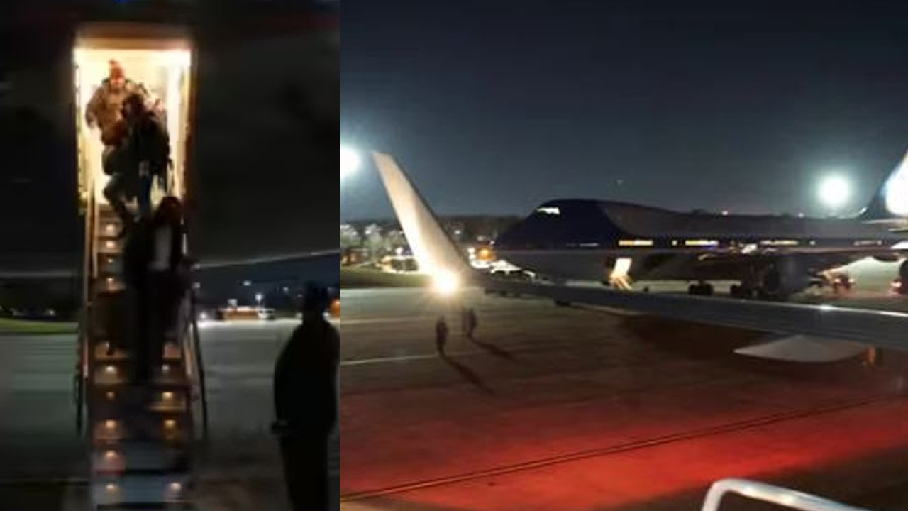 Trump’s Davos-Bound Jet Turns Back