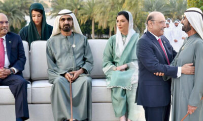 3- President Zardari Meets UAE Administration